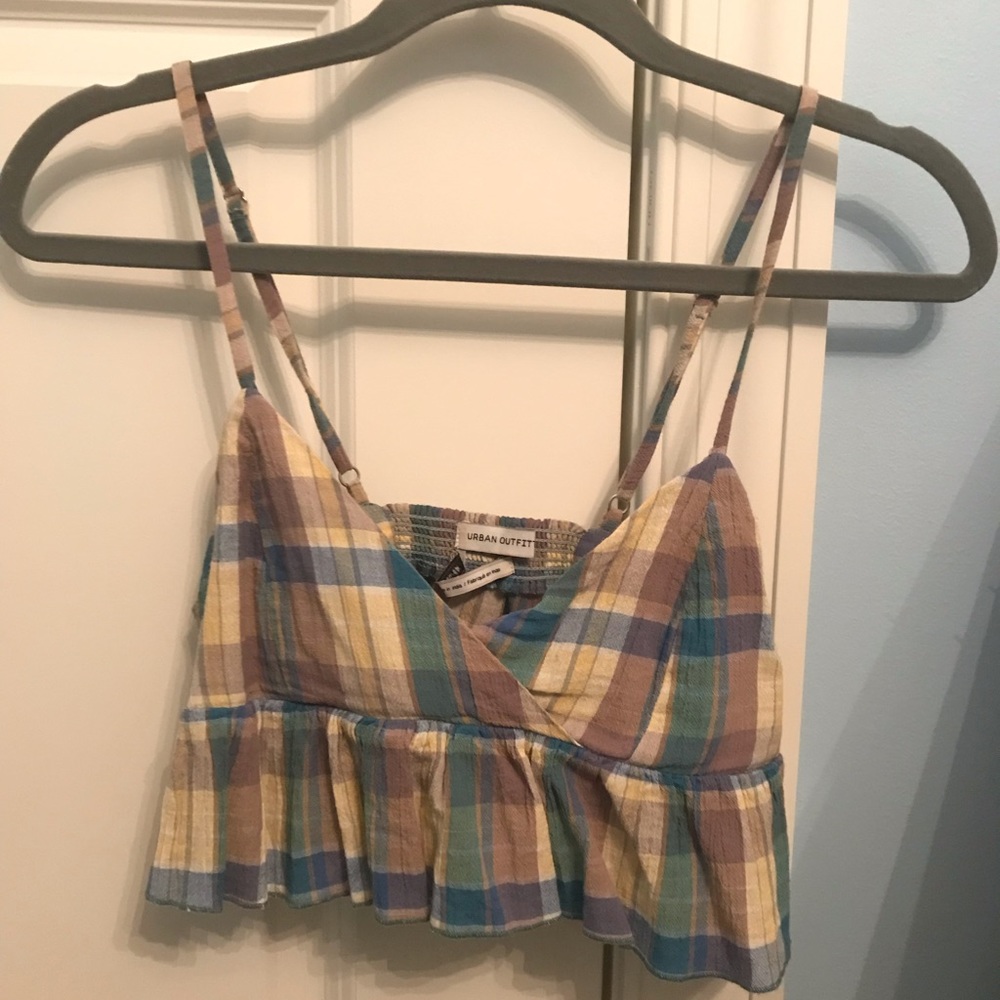 Urban Outfitters Plaid Tank